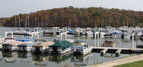 Lake Jacomo South Boat Dock